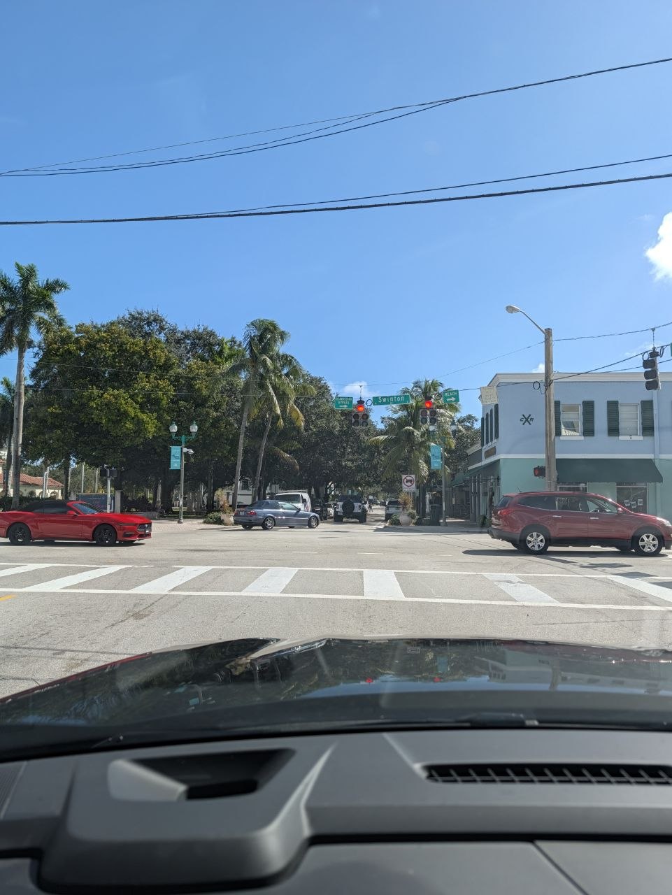 Delray Beach Kreuzung