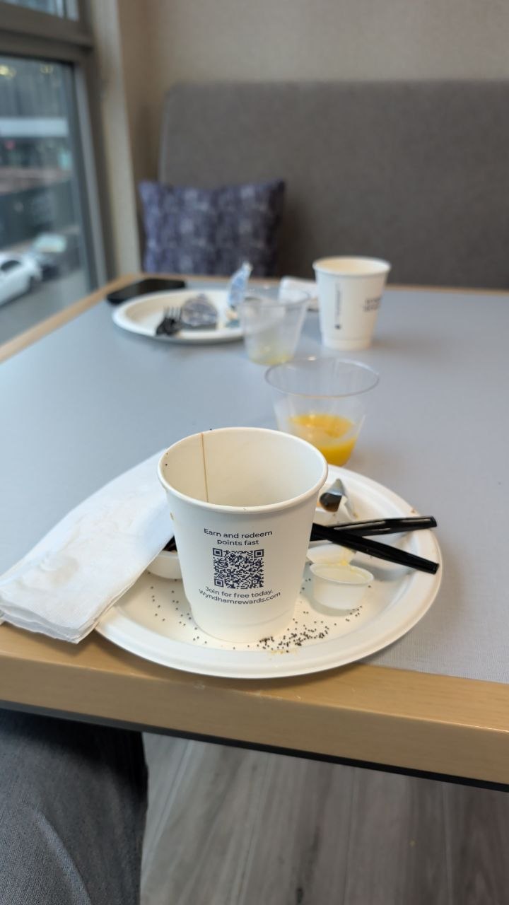 Frühstück im Hotel
